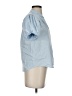Catherine Malandrino Blue Short Sleeve Blouse Size XS - photo 4