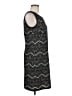 Halo 100% Polyester Black Cocktail Dress Size M - photo 4