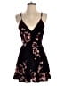 Timing Floral Burgundy Romper Size M - photo 1
