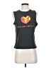 Zyia Active 100% Cotton Gray Sleeveless Top Size S - photo 1