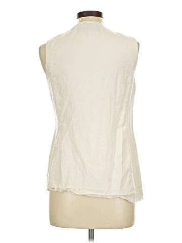 Linda Allard Ellen Tracy Sleeveless Silk Top (view 2)