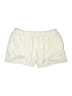 Set 100% Cotton Solid Ivory Athletic Shorts Size L - photo 1