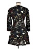 A.L.C. Floral Black Casual Dress Size 6 - photo 2