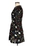 A.L.C. Floral Black Casual Dress Size 6 - photo 5