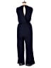 Monteau Solid Blue Jumpsuit Size 2X - photo 2