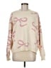 Altar'd State Print Pink Pullover Sweater Size M - photo 1