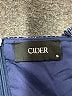 Cider Checkered-gingham Blue Cocktail Dress Size S - photo 7