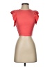 Zara Red Short Sleeve Top Size S - photo 1