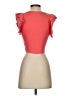 Zara Red Short Sleeve Top Size S - photo 2
