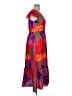Sandra Darren Tropical Red Cocktail Dress Size 14 - photo 4