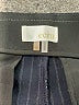 Ecru Chevron-herringbone Black Dress Pants Size 8 - photo 7