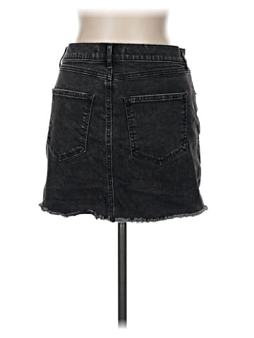 Express Denim Skirt (view 2)