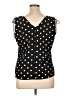 Bobeau Black Sleeveless Blouse Size XL - photo 2