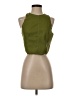 Shein 100% Polyurethane Green Sleeveless Blouse Size 4 - photo 1