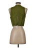 Shein 100% Polyurethane Green Sleeveless Blouse Size 4 - photo 2