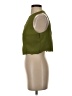 Shein 100% Polyurethane Green Sleeveless Blouse Size 4 - photo 5