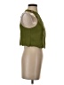 Shein 100% Polyurethane Green Sleeveless Blouse Size 4 - photo 4