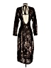 H&M 100% Polyester Black Cocktail Dress Size S - photo 2