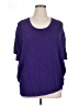 Coldwater Creek Purple Pullover Sweater Size 16 - photo 1