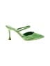 Marc Fisher 100% Leather Color Block Green Heels Size 7 1/2 - photo 1