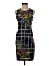 Van Heusen 100% Polyester Graphic Black Cocktail Dress Size XS - photo 1