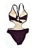 Cupshe Chevron-herringbone Brown Two Piece Swimsuit Size S - photo 2