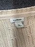 L.L.Bean 100% Cotton Ivory Cardigan Size XL - photo 8