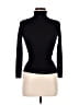 Ambiance Apparel Black 3/4 Sleeve Turtleneck Size M - photo 1