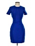Express Outlet Solid Blue Cocktail Dress Size 2 - photo 1