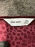 Nine West Burgundy Short Sleeve Blouse Size XXL - photo 7