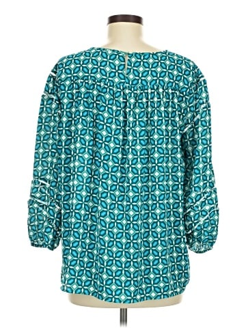 Ann Taylor LOFT 3/4 Sleeve Blouse (view 2)