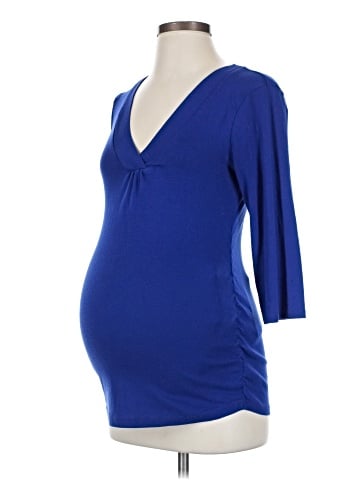 Oh Baby By Motherhood 3/4 Sleeve Top (view 1)