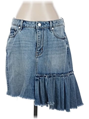 Habitual Denim Skirt (view 1)