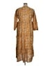 Assorted Brands Paisley Orange Casual Dress Size XL - photo 2