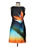 Runaway 100% Polyester Graphic Black Cocktail Dress Size L - photo 1