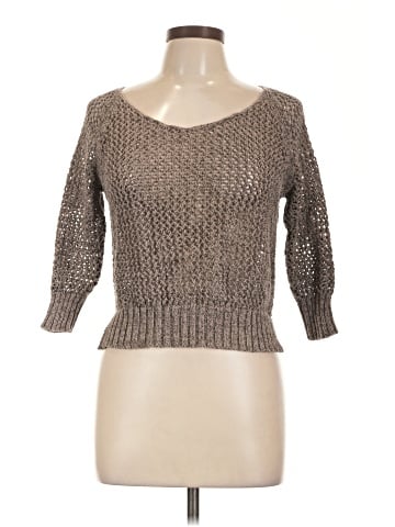 Papaya 3/4 Sleeve Top (view 1)