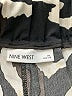 Nine West 100% Polyester Print Black Casual Pants Size XL - photo 7