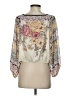 Free People 100% Polyester Ivory 3/4 Sleeve Blouse Size XS - photo 2