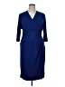 Coldwater Creek Blue Cocktail Dress Size 16 - photo 1