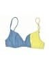 Araks Color Block Blue Swimsuit Top Size S - photo 1