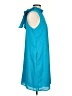 Gibson 100% Polyester Solid Teal Casual Dress Size S - photo 4