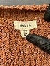 Debut 100% Polyester Color Block Brown Pullover Sweater Size M - photo 7