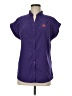UG Apparel 100% Polyester Purple Short Sleeve Blouse Size M - photo 1