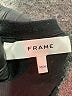 FRAME 100% Cotton Solid Black Short Sleeve T-Shirt Size M - photo 7