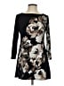 Style&Co Print Black Casual Dress Size S (petite) - photo 1