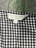 Caroline Constas 100% Cotton Gray Short Sleeve Blouse Size S - photo 7