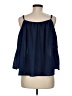 Sioni 100% Polyester Blue Sleeveless Blouse Size M - photo 2