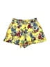 Guess 100% Linen Floral Yellow Shorts Size 2 - photo 1