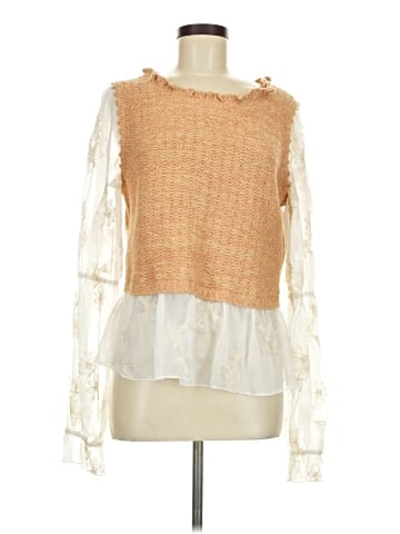 By Anthropologie Long Sleeve T-Shirt (view 1)