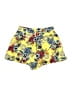 Guess 100% Linen Floral Yellow Shorts Size 2 - photo 2